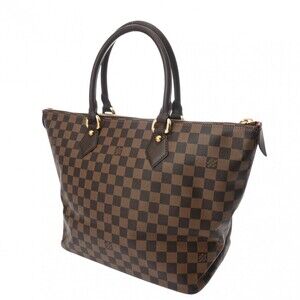 Louis Vuitton Saleya Damier Brown Canvas Bag Tote